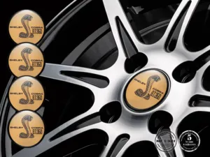 Shelby Ruota Badges Stile Adesivi Epossidici Top